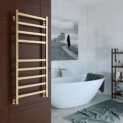 Полотенцесушитель водяной Stinox Prestige 50x120 золото сатин