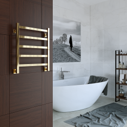 Полотенцесушитель водяной Stinox Prestige 50x60 золото глянец