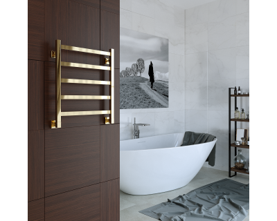 Полотенцесушитель водяной Stinox Prestige 50x60 золото глянец