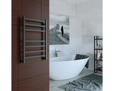 Полотенцесушитель водяной Stinox Prestige 50x80 черный матовый