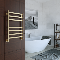 Полотенцесушитель водяной Stinox Prestige 50x80 золото сатин