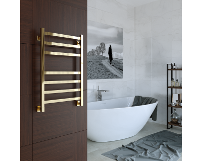 Полотенцесушитель водяной Stinox Prestige 50x80 золото глянец