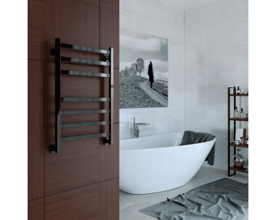 Полотенцесушитель водяной Stinox Prestige 50x80 черный глянец