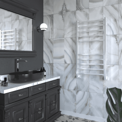 Полотенцесушитель водяной Stinox Quatro 50x100 белый глянец