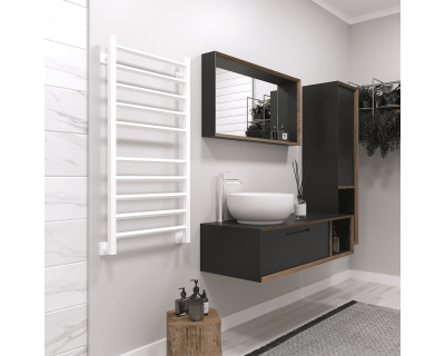 Полотенцесушитель водяной Stinox Sorento 50x100 белый матовый