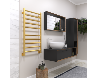 Полотенцесушитель водяной Stinox Sorento 50x100 золото сатин