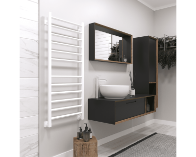 Полотенцесушитель водяной Stinox Sorento 50x120 белый матовый