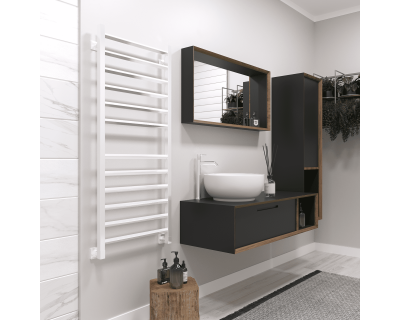 Полотенцесушитель водяной Stinox Sorento 50x120 белый глянец