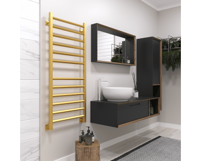 Полотенцесушитель водяной Stinox Sorento 50x120 золото сатин