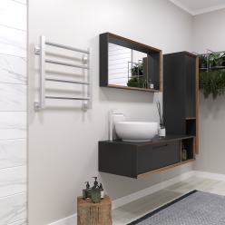 Полотенцесушитель водяной Stinox Sorento 50x50 сатин