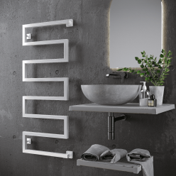 Полотенцесушитель водяной Stinox Ultra 50x120 белый глянец