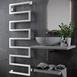 Полотенцесушитель водяной Stinox Ultra 50x140 белый глянец