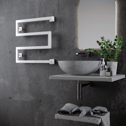 Полотенцесушитель водяной Stinox Ultra 50x90 белый глянец