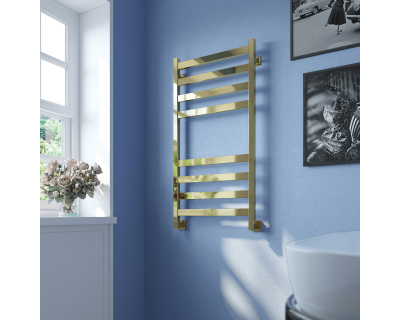 Полотенцесушитель водяной Stinox Verona 50x100 золото глянец