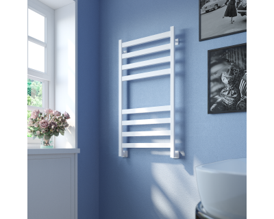 Полотенцесушитель водяной Stinox Verona 50x100 белый матовый