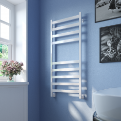 Полотенцесушитель водяной Stinox Verona 50x120 белый глянец