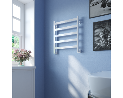 Полотенцесушитель водяной Stinox Verona 50x60 белый глянец