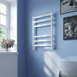 Полотенцесушитель водяной Stinox Verona 50x80 белый глянец