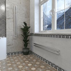 Дизайн-радиатор отопления Stinox Minori Design 10x120 сатин