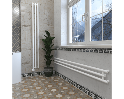 Дизайн-радиатор отопления Stinox Minori Design 17x180 белый матовый