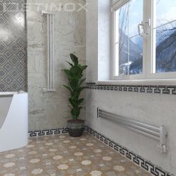 Дизайн-радиатор отопления Stinox Quatro Design 14x120 сатин