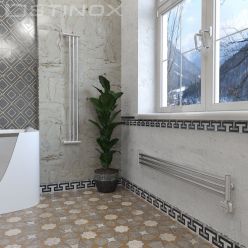 Дизайн-радиатор отопления Stinox Toscana Design 14x120 сатин