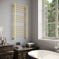 Полотенцесушитель водяной Stinox Classic Luxe 50x120 золото сатин