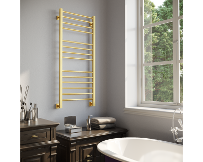 Полотенцесушитель водяной Stinox Classic Luxe 50x120 золото сатин