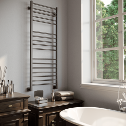 Полотенцесушитель водяной Stinox Classic Luxe 50x140 черный матовый