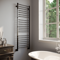 Полотенцесушитель водяной Stinox Classic Luxe 50x160 черный глянец