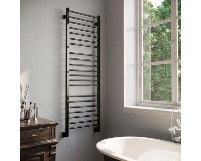 Полотенцесушитель водяной Stinox Classic Luxe 50x160 черный глянец