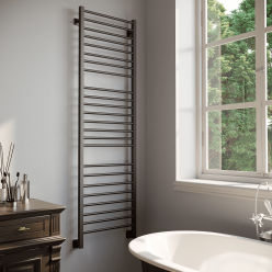 Полотенцесушитель водяной Stinox Classic Luxe 50x180 черный матовый