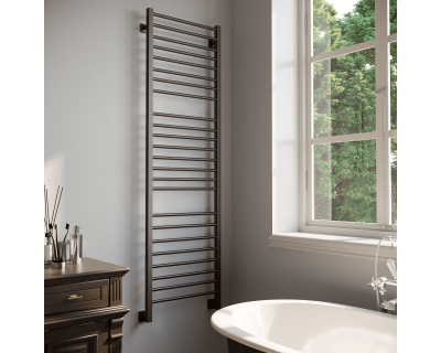 Полотенцесушитель водяной Stinox Classic Luxe 50x180 черный матовый