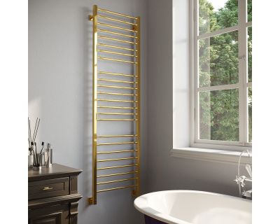 Полотенцесушитель водяной Stinox Classic Luxe 50x180 золото глянец