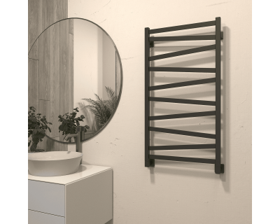 Полотенцесушитель водяной Stinox Madena 50x100 черный матовый