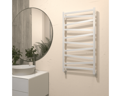 Полотенцесушитель водяной Stinox Madena 50x100 белый глянец