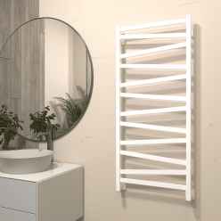 Полотенцесушитель водяной Stinox Madena 50x120 белый матовый