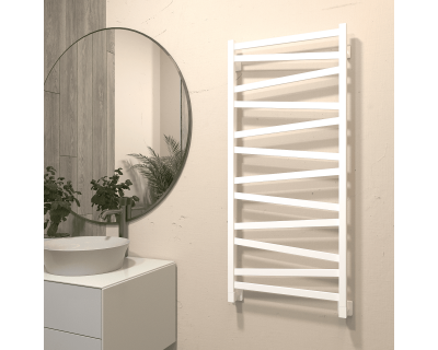 Полотенцесушитель водяной Stinox Madena 50x120 белый матовый