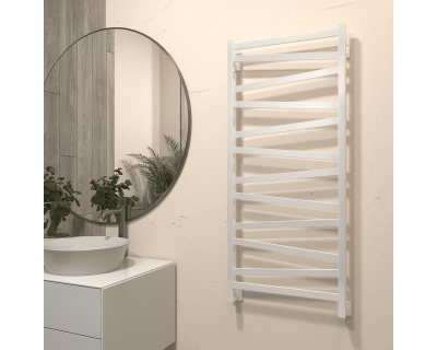 Полотенцесушитель водяной Stinox Madena 50x120 белый глянец