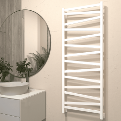 Полотенцесушитель водяной Stinox Madena 50x140 белый матовый