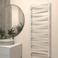 Полотенцесушитель водяной Stinox Madena 50x140 белый глянец