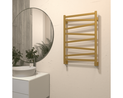 Полотенцесушитель водяной Stinox Madena 50x80 золото сатин