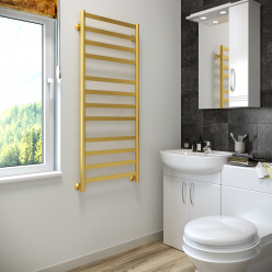 Полотенцесушитель водяной Stinox Maxima Luxe 50x120 золото сатин