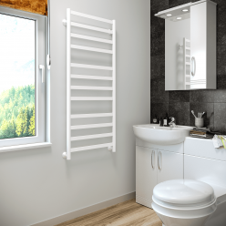 Полотенцесушитель водяной Stinox Maxima Luxe 50x120 белый матовый