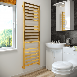 Полотенцесушитель водяной Stinox Maxima Luxe 50x160 золото глянец