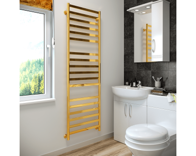 Полотенцесушитель водяной Stinox Maxima Luxe 50x160 золото глянец