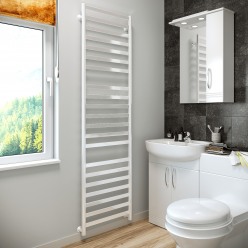 Полотенцесушитель водяной Stinox Maxima Luxe 50x180 белый глянец