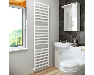 Полотенцесушитель водяной Stinox Maxima Luxe 50x180 белый матовый