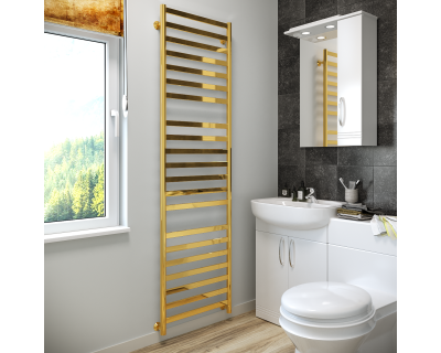 Полотенцесушитель водяной Stinox Maxima Luxe 50x180 золото глянец