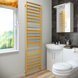 Полотенцесушитель водяной Stinox Maxima Luxe 50x180 золото сатин